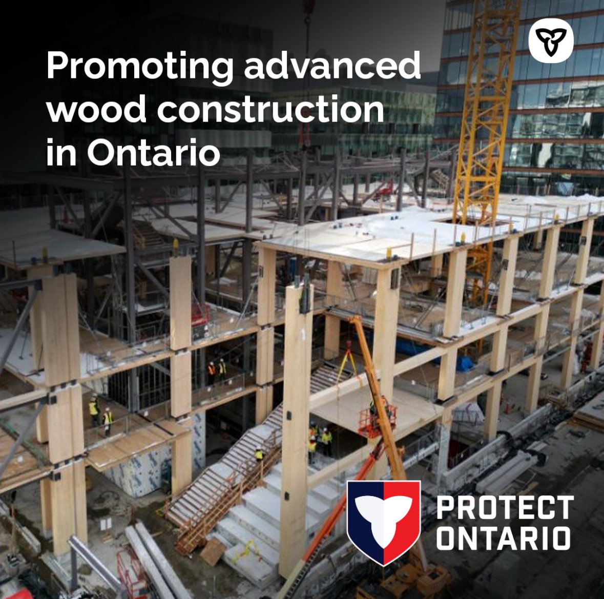 JillDunlop1's tweet image. To support our plan to protect Ontario, we’ve released the Advanced Wood Construction Action Plan🌲🪚

By boosting the use made-in-Ontario wood products &amp;amp; modular building, we’ll deliver more homes faster, strengthen forestry &amp;amp; create local jobs!
 
Learn more:…