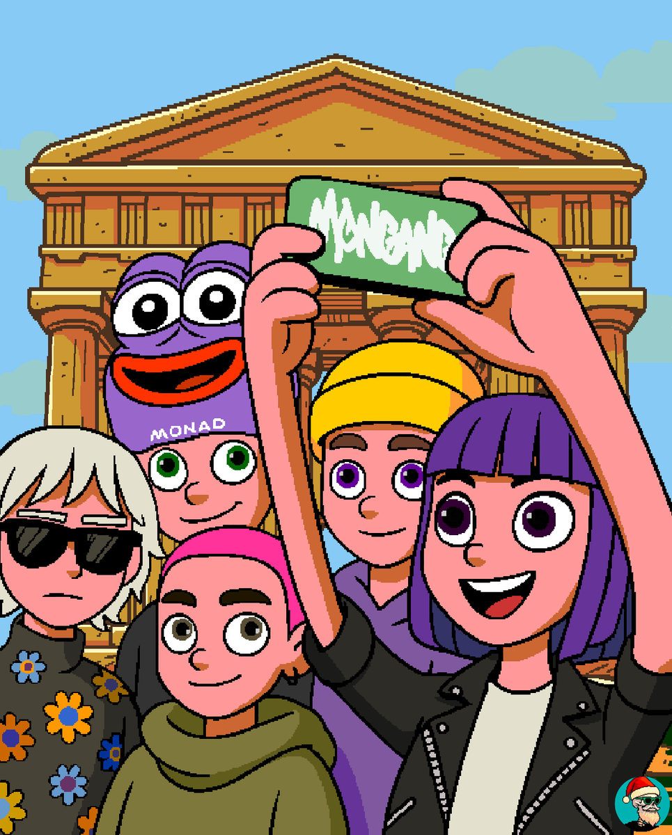 Xmax_Pixel's tweet photo. Just finished my art for the MONGANG in Greece contest) Had a blast working on this on) letโs see how it goes) @mongang_xyz @monad_xyz
#NFT #CryptoArt #digitalart #monadartcontest #PixelArt #PixelArtist #DigitalArt #PixelDesign #PixelStyle #RetroArt #8bitArt #16bitArt #GameArt #IndieDevArt #ArtOfTheDay #PixelArtwork #AestheticPixels #PixelVibes #LowResHighArt #artcollab
