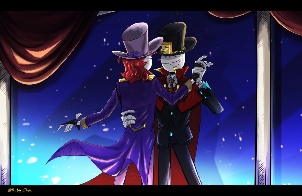 Ruby_Shot's tweet image. 💎×🌹
#HenryStickminFanArt
