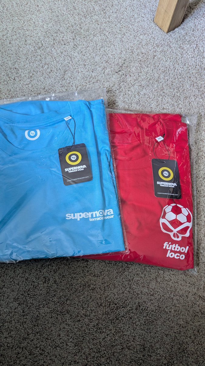 Mike Riddoch (@riddo_74) on Twitter photo Just home from a night away and got back to these <a href="/supernovatwear/">@supernovaterracewear</a> 👌🏻
Cheers for the extra T James appreciated👍🏻 Just home from a night away and got back to these <a href="/supernovatwear/">@supernovaterracewear</a> 👌🏻
Cheers for the extra T James appreciated👍🏻