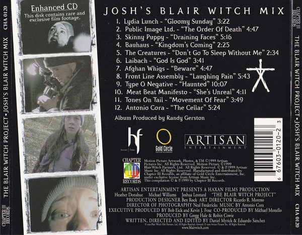 Rewatched The Blair Witch Project and discovered that the film was such a massive hit that they managed to sell a soundtrack album for a movie that has no music in it.