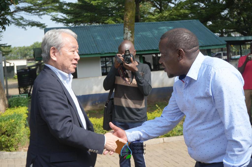 EphantusKim's tweet image. It was a great pleasure to receive the President of the Japan International Cooperation Agency (JICA), His Excellency Dr. TANAKA Akihiko, who visited Ahero Irrigation Scheme on the afternoon of 6th July 2025. His visit marked a key milestone in the growing partnership between…