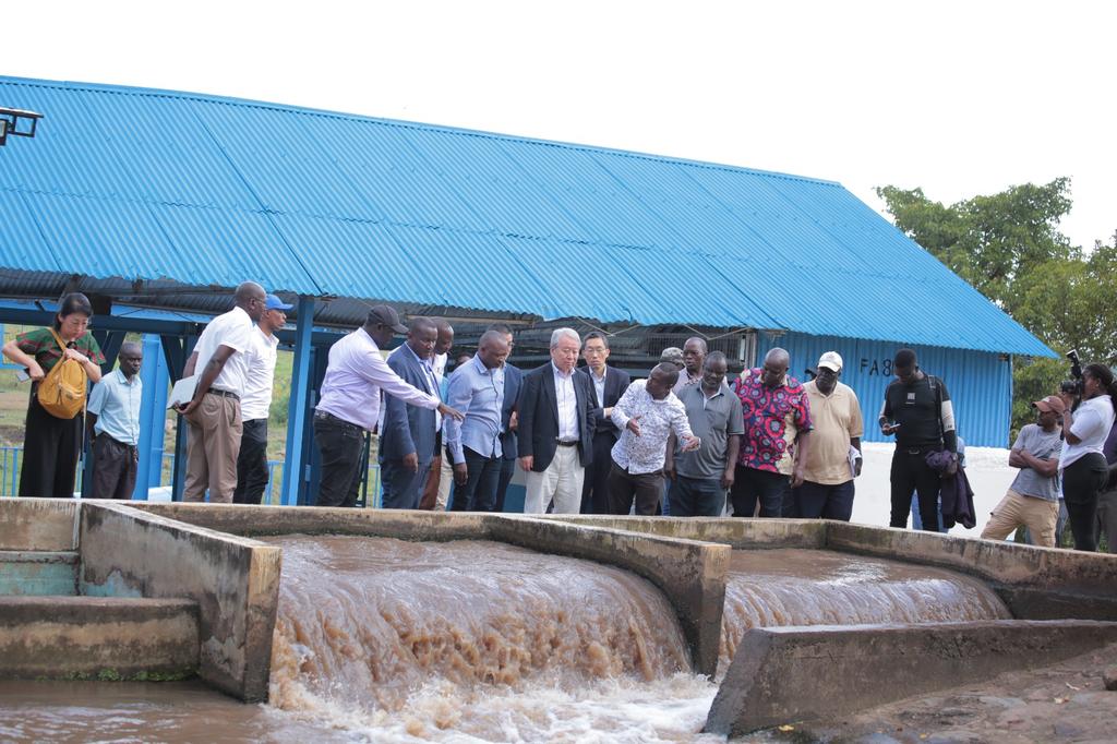 EphantusKim's tweet image. It was a great pleasure to receive the President of the Japan International Cooperation Agency (JICA), His Excellency Dr. TANAKA Akihiko, who visited Ahero Irrigation Scheme on the afternoon of 6th July 2025. His visit marked a key milestone in the growing partnership between…