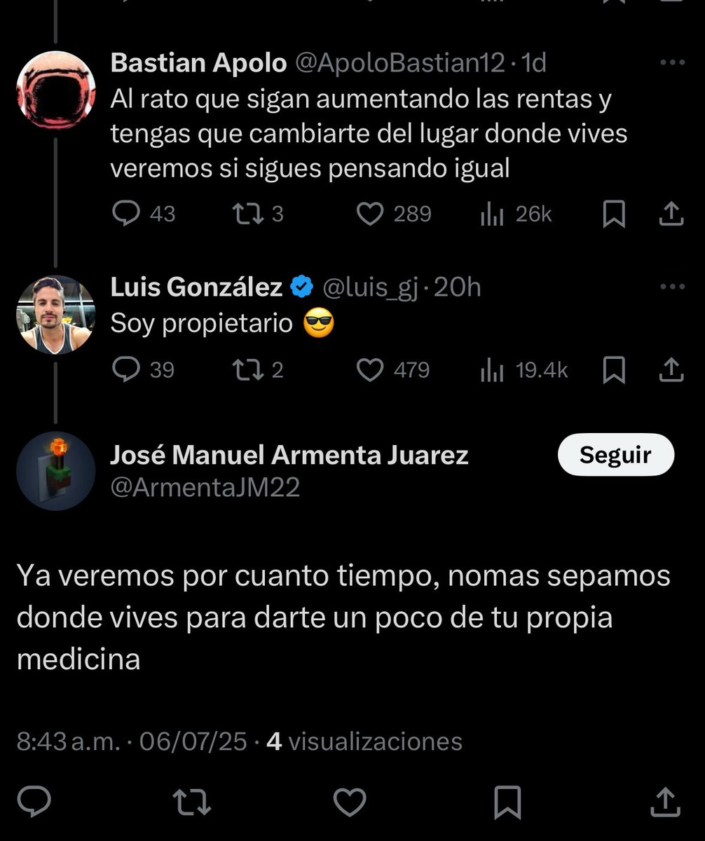 Y luego no quieren que los llamemos “resentidos sociales”.