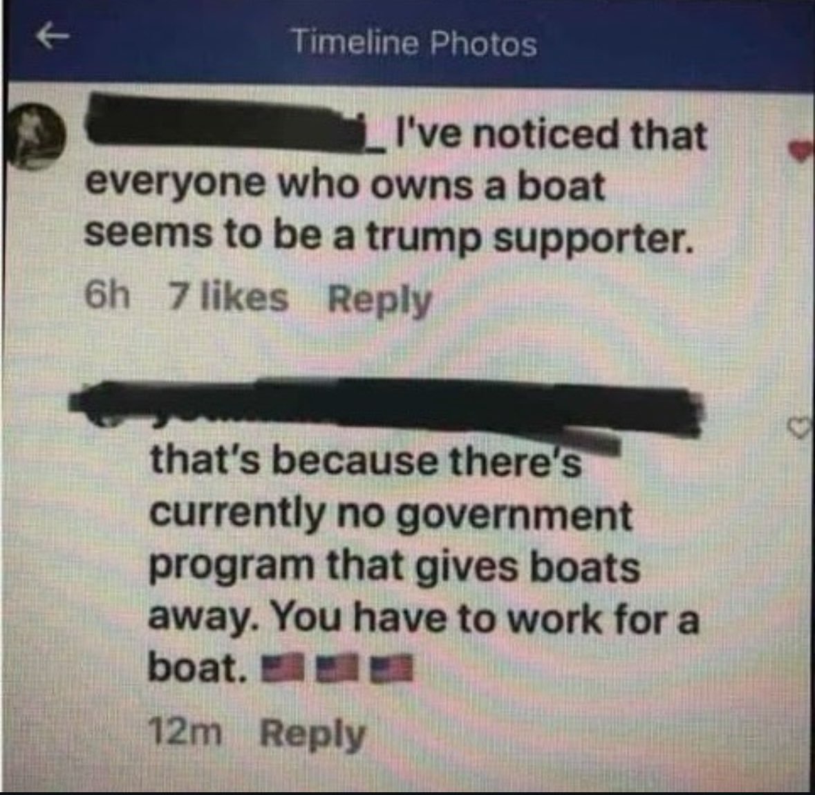 MIC DROP and funny enough probably true.
