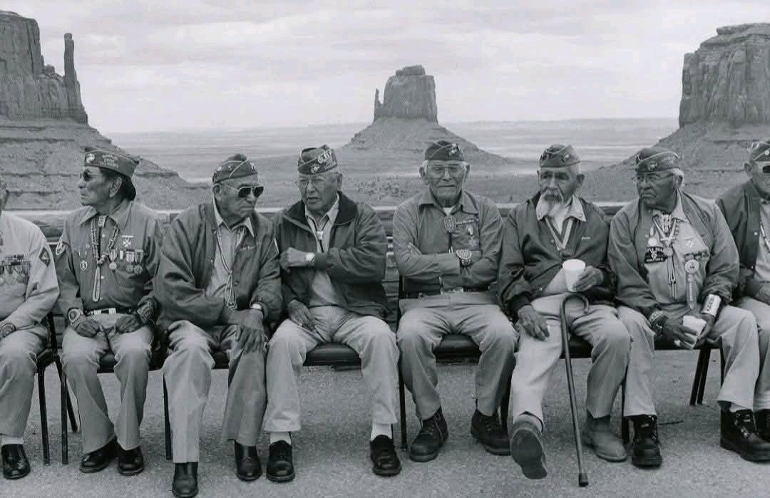 They will never erase the history of our Navajo Code Talkers. 🎖🦅🇺🇲