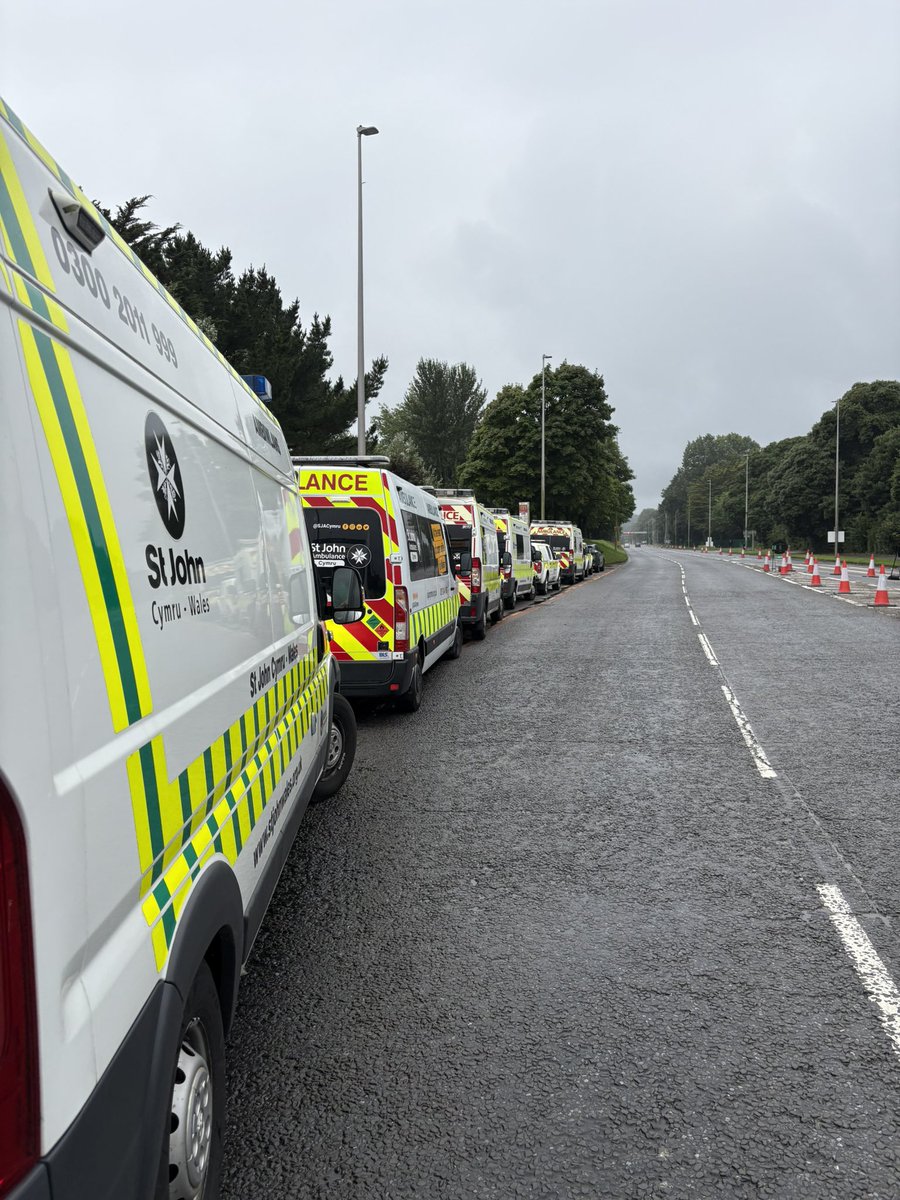Day two of the Wales Air Show with <a href="/SJACymru/">St John Ambulance Cymru</a>