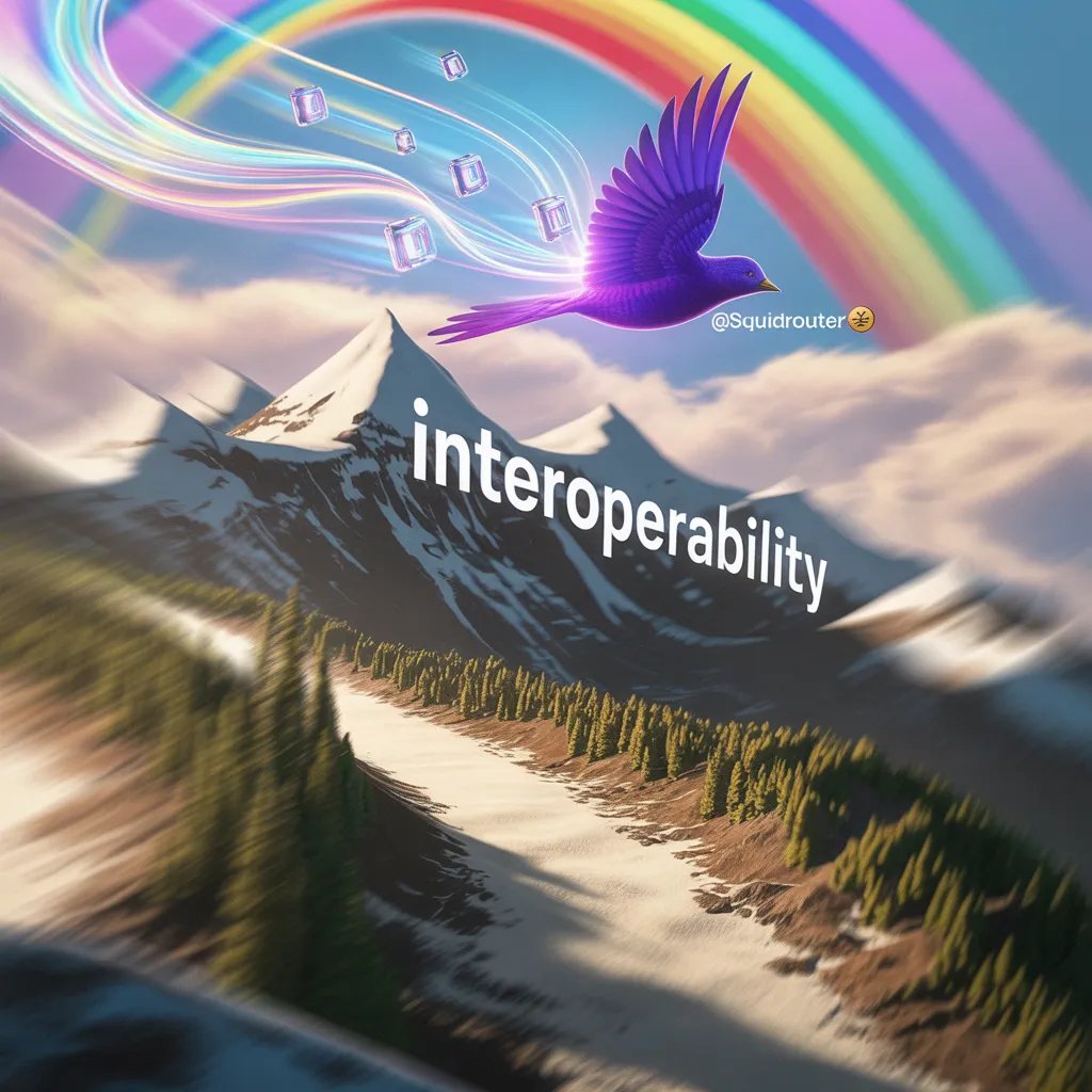 xzlab's tweet image. I just swapped with @squidrouter 💜🤝
Like a bird in flight, assets soar,With Squid as their guide, to Fantom they pour.
Interoperability, a sight to behold,A swap to Fantom, a story to be told.
#squidrouter #squidbridge #squidswap