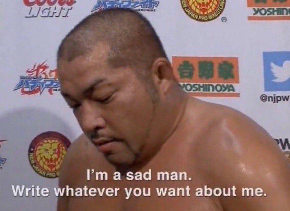 __Strux__'s tweet photo. Fujita lost #njpw #njSOUL https://t.co/GmgID5MZsz