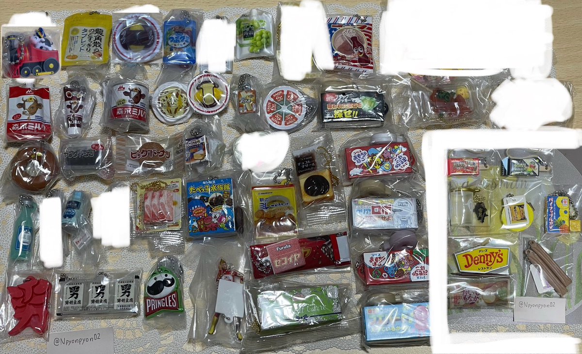 Npyonpyon02's tweet photo. ガチャ ミニチュア 食品 交換 異種

譲…画像1~6の物  ※ALTご確認ください

求…リプ    combiガチャ、ミルキー優先
食品系未所持の物、過去ガチャ
       (未所持はなんでも検討します)

郵送での交換お願いします
纏めて交換歓迎です！
検索からもお気軽にお声がけください https://t.co/fWpdUQq3qh