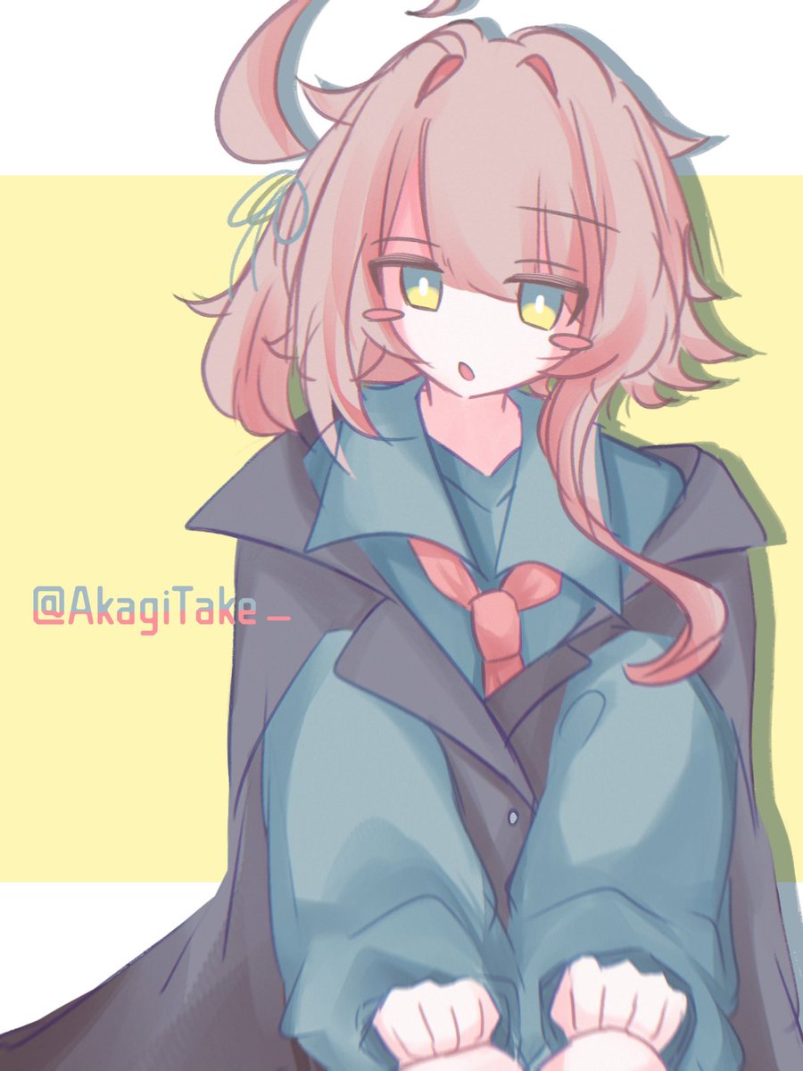AkagiTake_'s tweet image. 代理を新調しました💛