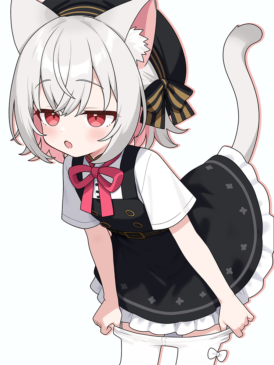 Not_a_Number_x's tweet image. 暑くて脱ぐねこ #sayo_tag