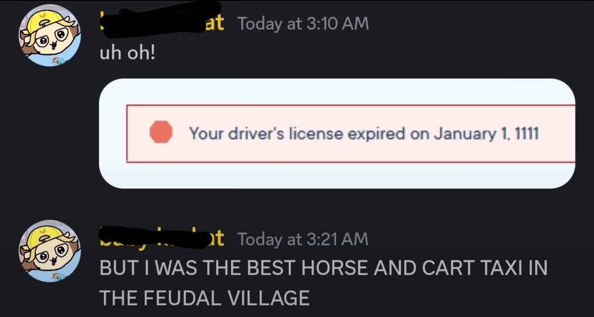 Discord Messages With Threatening Auras (@discordthreats) on Twitter photo 