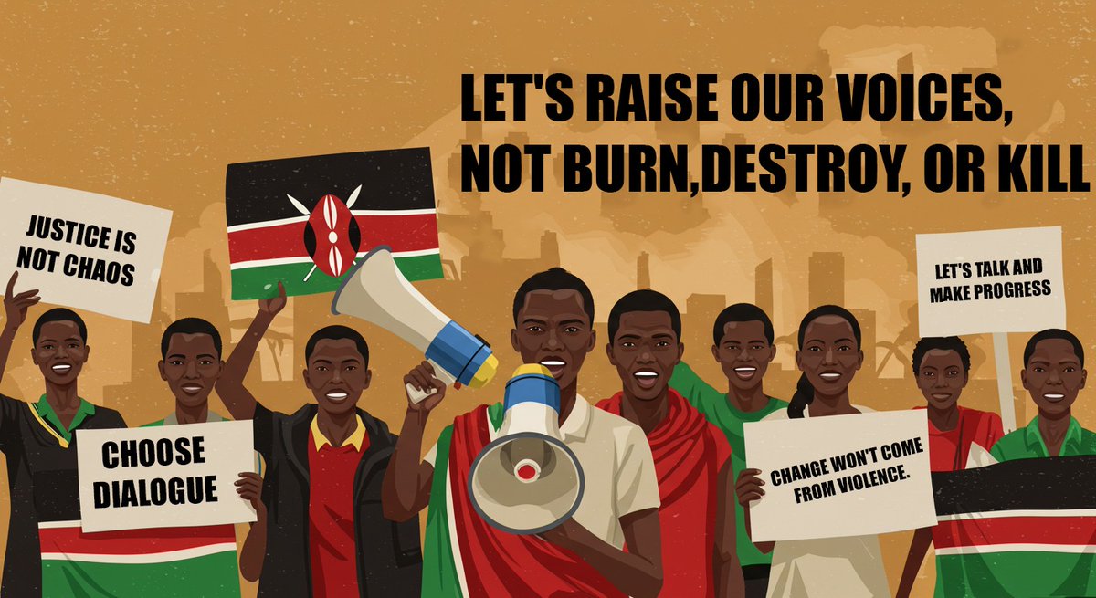 ItsAvo254's tweet image. Headlines scream abductions, brutality, killings. Our outrage is real, but violence isn’t the answer. Join the dialogue this sabaSaba2025 for a just Kenya! #StopSelectiveOutrage #JusticeNotChaos