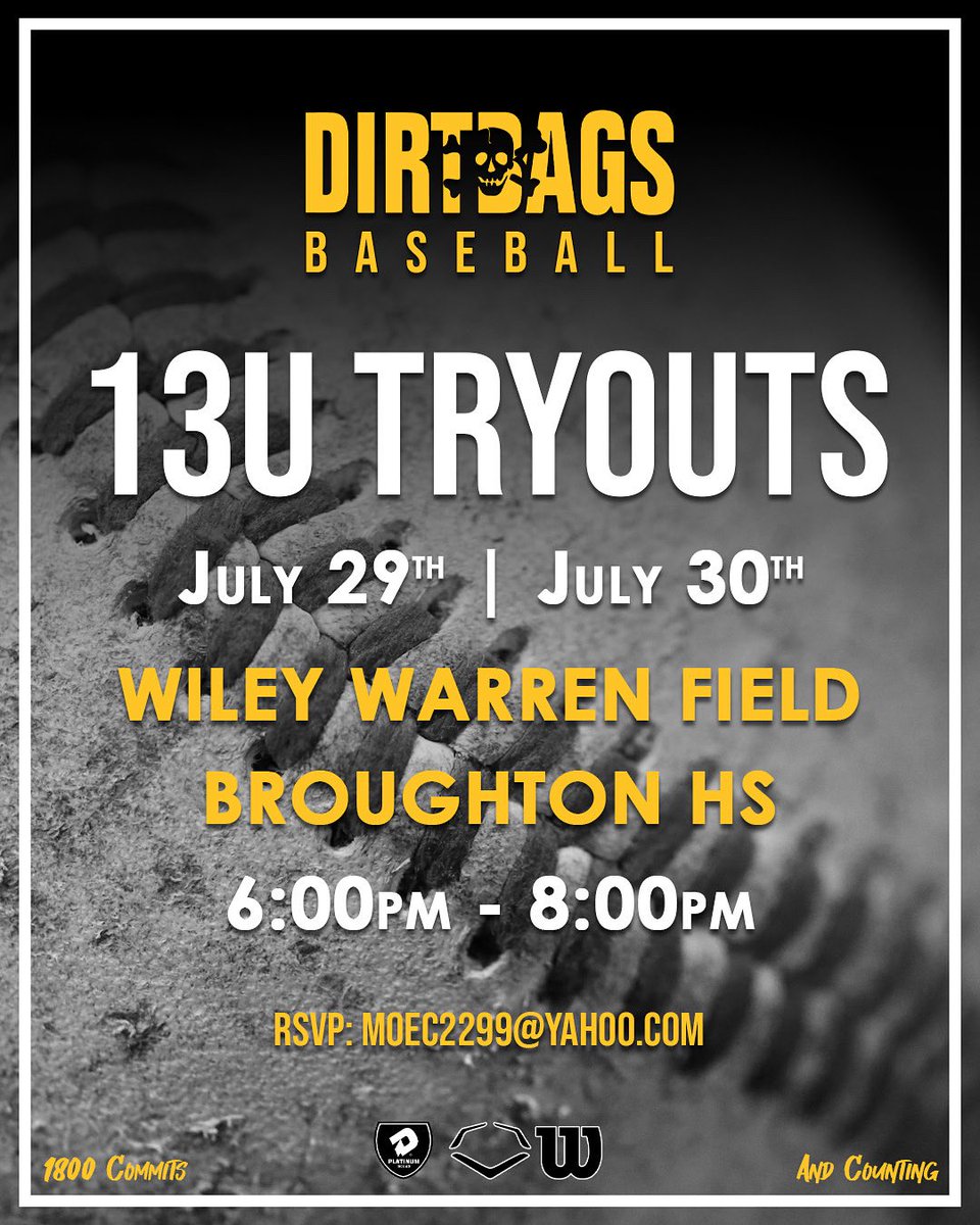 🚨New rising 13u team in the RDU area!! ☠️🆙