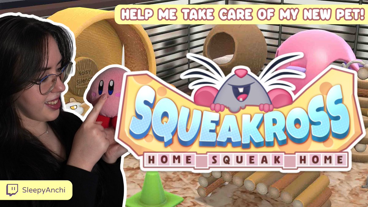 sleepyanchi's tweet photo. 🐁Time to take care of my new pet~
New channel point sound redeems added too!

🔴Live Now!
https://t.co/XJDJbGPATo https://t.co/vVgGKgfRfW