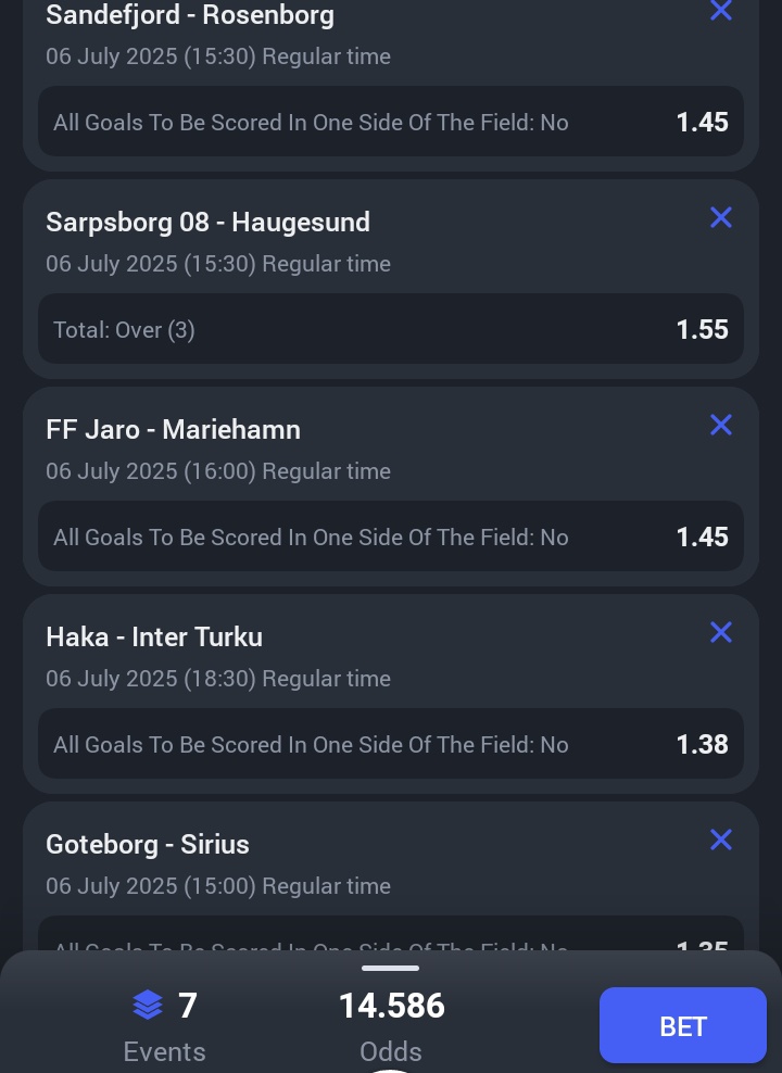 CalebianR's tweet photo. 🚨 Unique Market Alert
"All Goals To Be Scored In One Side of the Field: NO”
14.5 odds!
Well analysed
Potential supper money
Bet 👉 https://t.co/l2YDZyLOG9
promo code KELEV to boost your winnings 🧨
#BettingTips #Paripesa #FIFACWC #FootballPredictions #SupaSunday https://t.co/sXbsa6DpV2