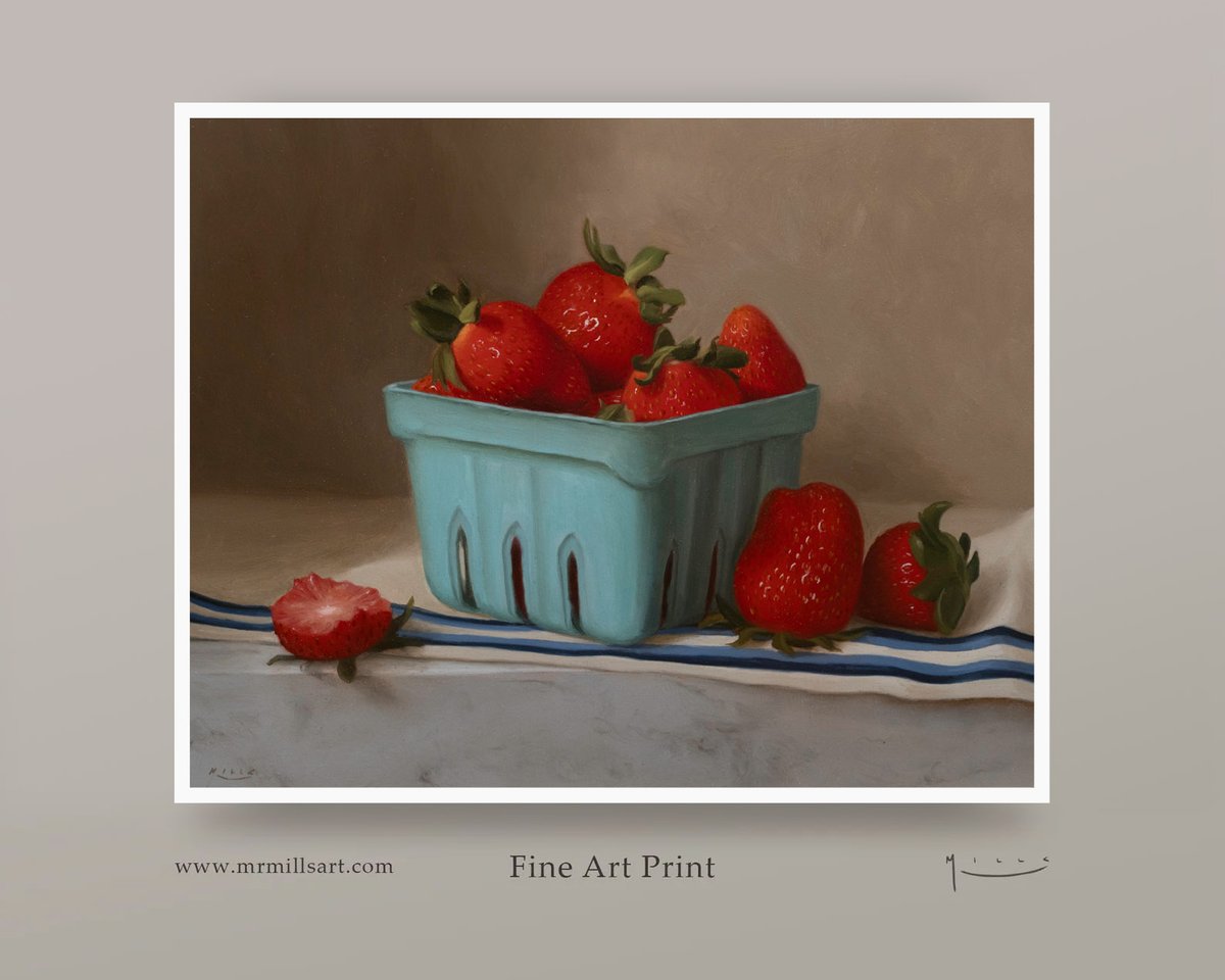 NEW PRINT - 15% OFF! > mrmillsart.etsy.com
 #art #painting #fineart