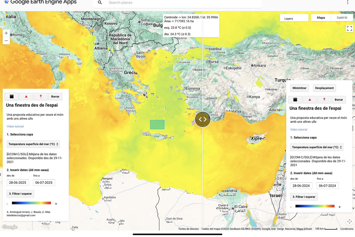 Una finestra des de l'espai tweet media