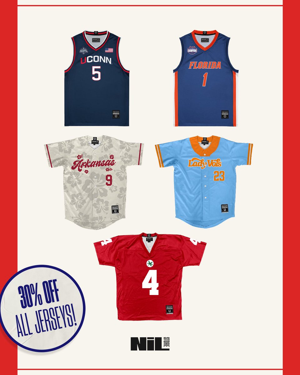 nil_store's tweet photo. LAST CHANCE 🇺🇸 

30% off all jerseys ends tonight! Don’t miss out on our biggest jersey sale of the year!

➡️ https://t.co/EQdhZg9Xo2 https://t.co/2XNzfecAch