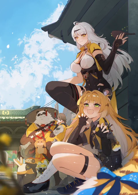 Happy 1st Anniversary with ZenlessZoneZero I had the honor of drawing ZenlessZoneZero for celebration 2.0 patch &amp; 1st Aniversary! Thank you so much for having me.I really love Yunkui Summit team! ดีใจที่ได้มีโอกาสวาดฉลองครบรอบ 1 ปี และฉลอง patch 2.0