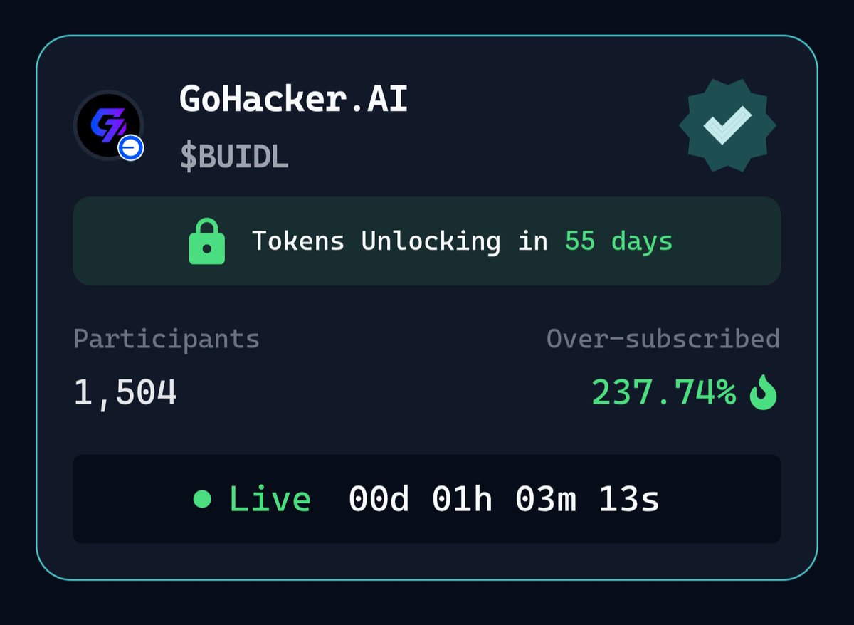 GoHacker.ai
The ultimate on-chain AI red teamer 
Built to probe, exploit &amp; secure the future of decentralized systems.
Dropping soon on <a href="/virtuals_io/">Virtuals Protocol</a>
#GoHackerAI #Virtuals #AIagents #Web3Security

Want a version that's more technical, edgy, or meme-style?