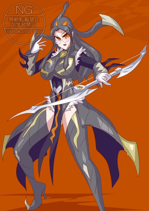 ニエルプ姉さん怪人態 #キュアライダー #ライダー少女 