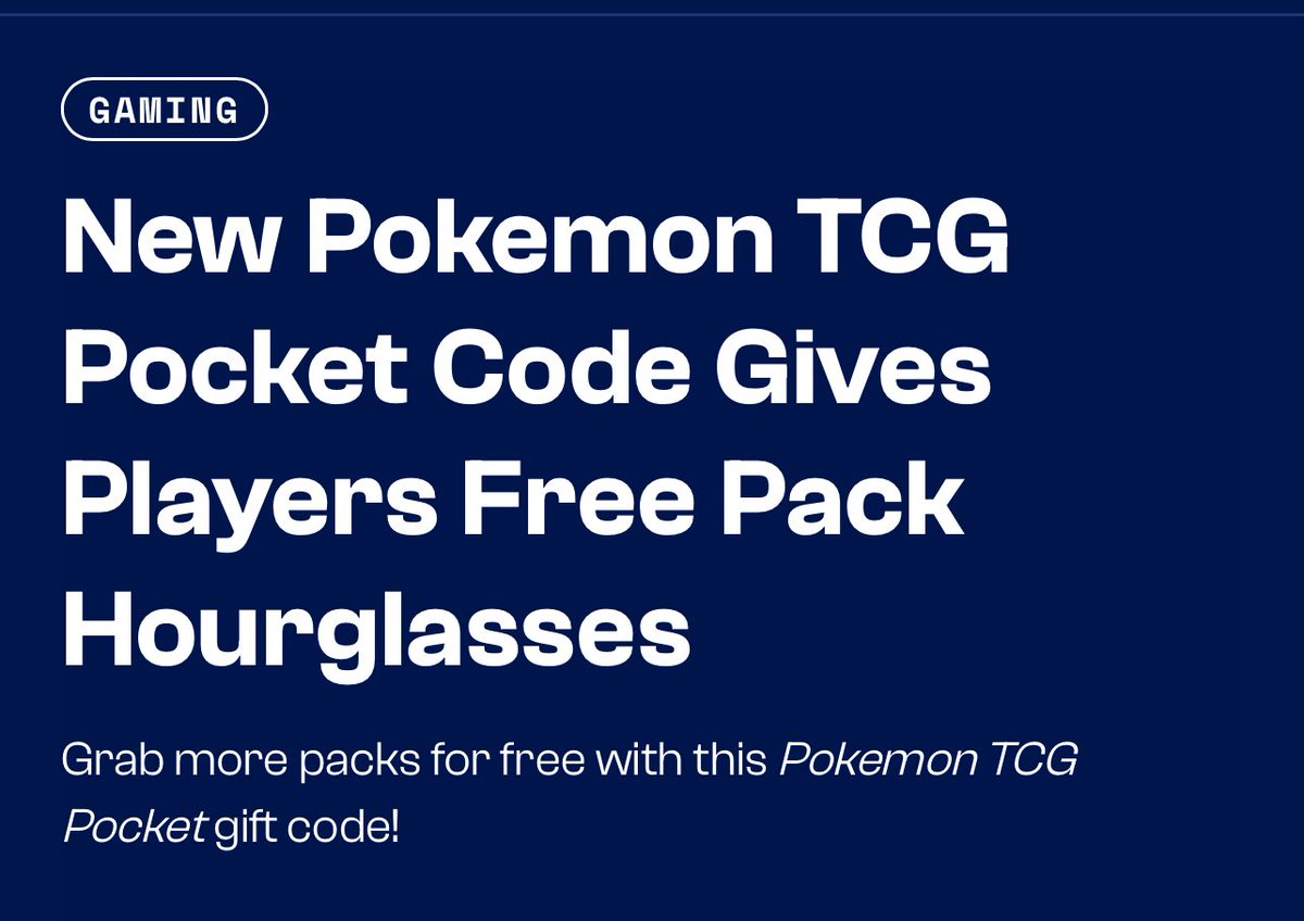 NC42885118's tweet image. ⭐️⭐️ Pokemon TCG Pocket Redeem Code ✨✨ 33V33S5MM3R✨✨⭐️⭐️ #Pokemon #PokemonCardPocket #PokemonTCGPocket #PokemonTradingCardGamePocket