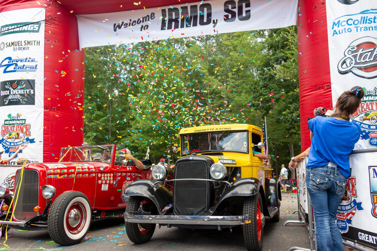 LakeMurrayCtry's tweet image. Last weekend, the Hemmings Great Race crossed the finish line at Moore Park, marking the end of a 2,300-mile journey from St. Paul, MN! A HUGE thank you to everyone who came out to cheer on the racers and congrats to all the winners!
#TopSouthernDestination #LakeMurrayCountry
