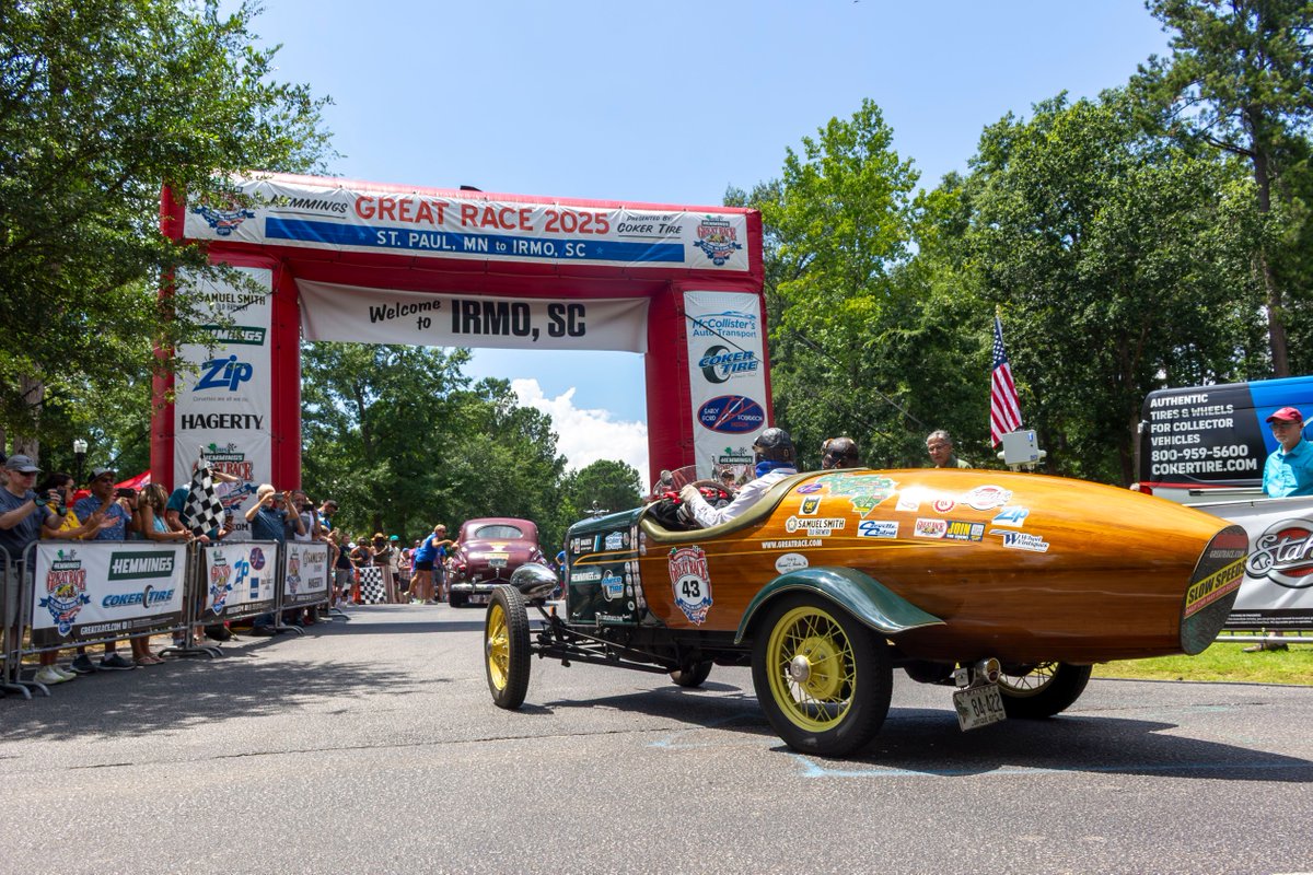 LakeMurrayCtry's tweet image. Last weekend, the Hemmings Great Race crossed the finish line at Moore Park, marking the end of a 2,300-mile journey from St. Paul, MN! A HUGE thank you to everyone who came out to cheer on the racers and congrats to all the winners!
#TopSouthernDestination #LakeMurrayCountry