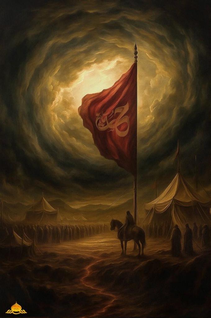 عَظَّمَ اللهُ أُجُورَنا وأُجُورَكَم 🏴
بِذِكرى مُصابِنا بالحُسَينِ وأهلِ بَيتِهِ عليهمُ السَّلام،
وجَعَلَنا وإيّاكُم مِنَ الطّالِبينَ بِثَأرِهِ
معَ وَلِيِّهِ الإمامِ المهديِّ عَجَّلَ اللهُ تعالى فَرَجَهُ الشَّريف.
#يا_حسين 
#عاشوراء