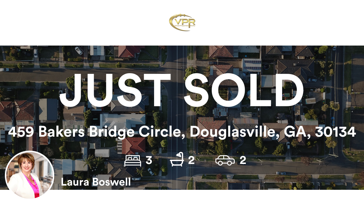 LBoswellRealtor's tweet photo. 🛌 3 🛀 2 🚘 2
📍 459 Bakers Bridge Circle, Douglasville, GA, 30134

My latest sale: 
https://t.co/dIaWnFbIZr

#lauraboswellrealtor 
#lauraboswellproperties #listingagent #listingspecialist #realtor #realestate #homeownership #homebuying #HomeBuyers #realestateinvesting https://t.co/DLsmrKVB7M