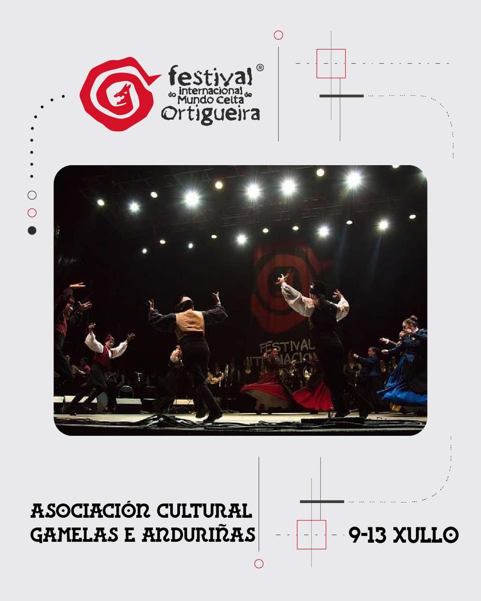 festortigueira's tweet photo. 💥 GAMELAS E ANDURIÑAS 💥

En tan só unha semana poderemos escoitar no escenario Estrella Galicia a unha das agrupacións da vila, Gamelas e Anduriñas! Non vos perdades a actuación das Asociacións Culturais do Concello de Ortigueira o domingo 13!

#Ortigueira2025 https://t.co/QZk6uqZHFU