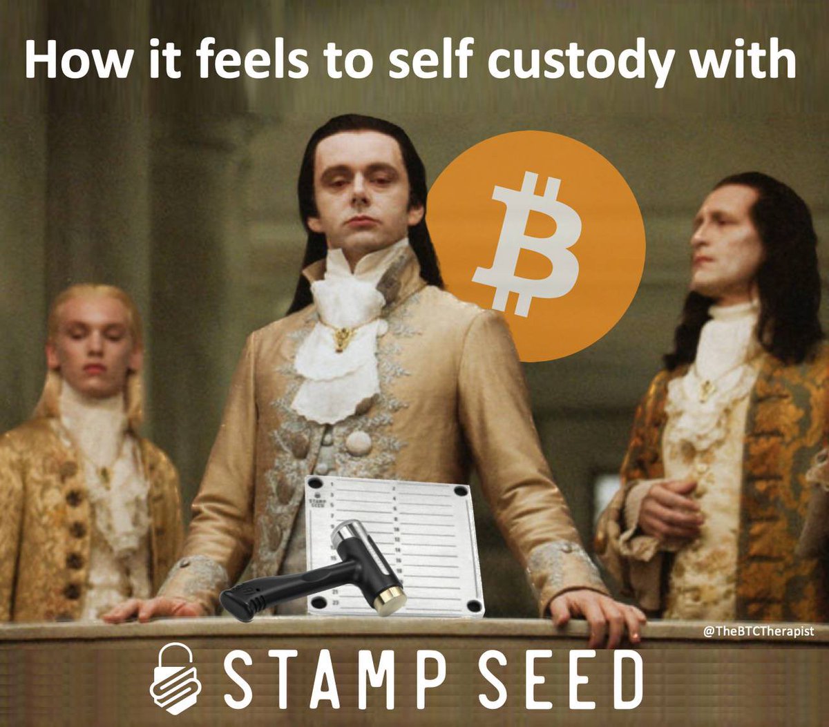 ⚠️ Backup your #Bitcoin ‼️