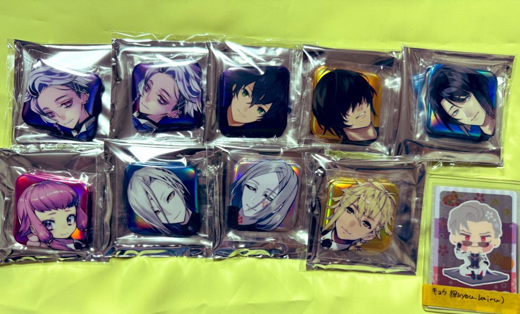 【譲渡】刀剣乱舞 大本丸博 祝装 缶バッジ
譲▶︎清麿 水心子 桑名江 松井江 北谷菜切 古今 地蔵 治金丸
求▶︎定価+送料
上段は下段より同数お迎えください
纏めての方優先
よろしくお願い致します🌸