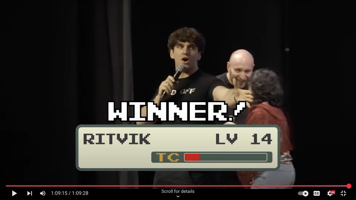 Video is live now!
<a href="/techroastshow/">Socially Inept</a> 

youtube.com/watch?v=3Nkv37…
#roast 
#js 
#tech