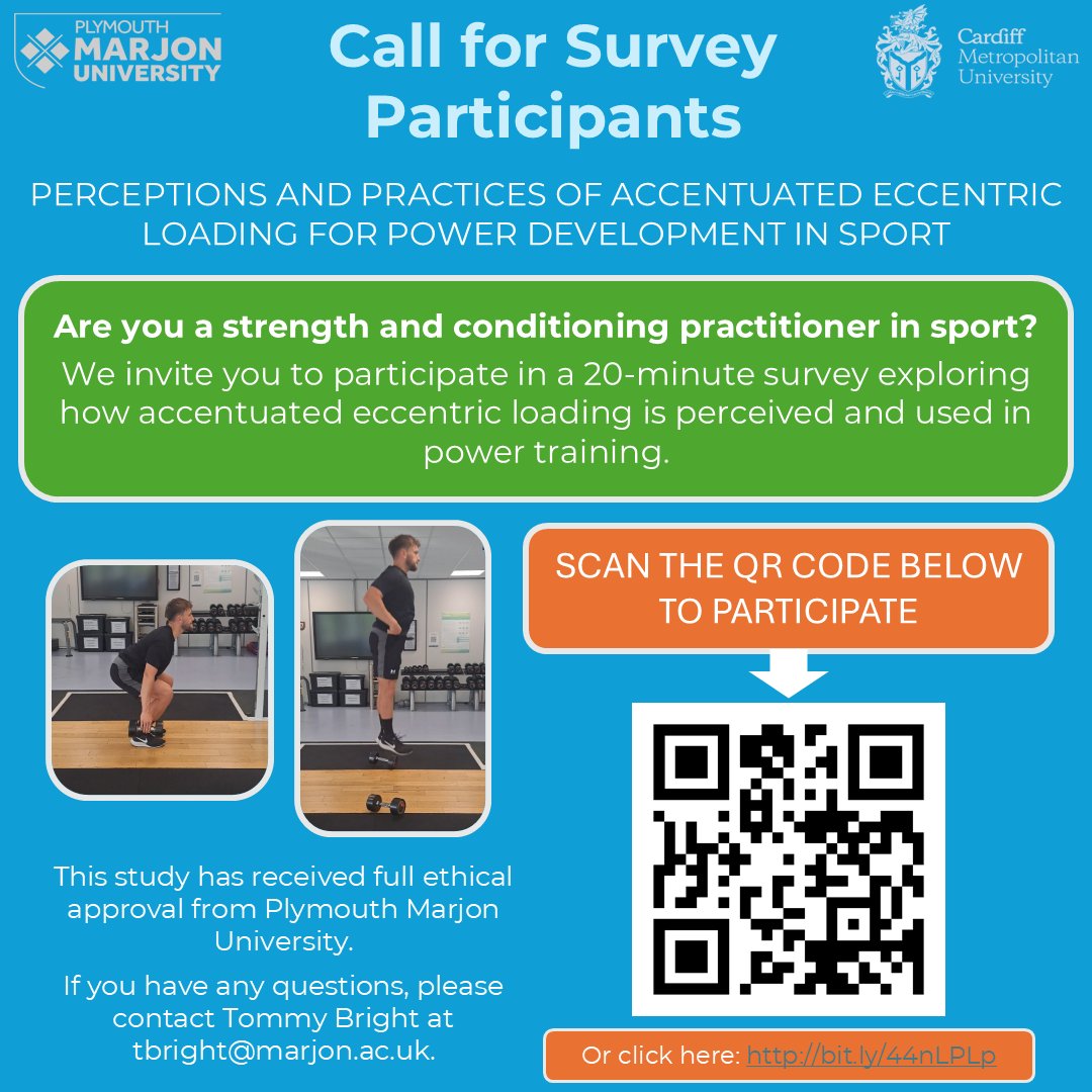 📢 Thanks to everyone who’s completed our AEL survey!

We’re still collecting insights from S&amp;C practitioners on how AEL is used to develop power in sport

👇

🌍 In: English, Français, Español, Português, Italiano
🔗 bit.ly/44nLPLp

🌍 中文:
🔗 bit.ly/4lIbKEI