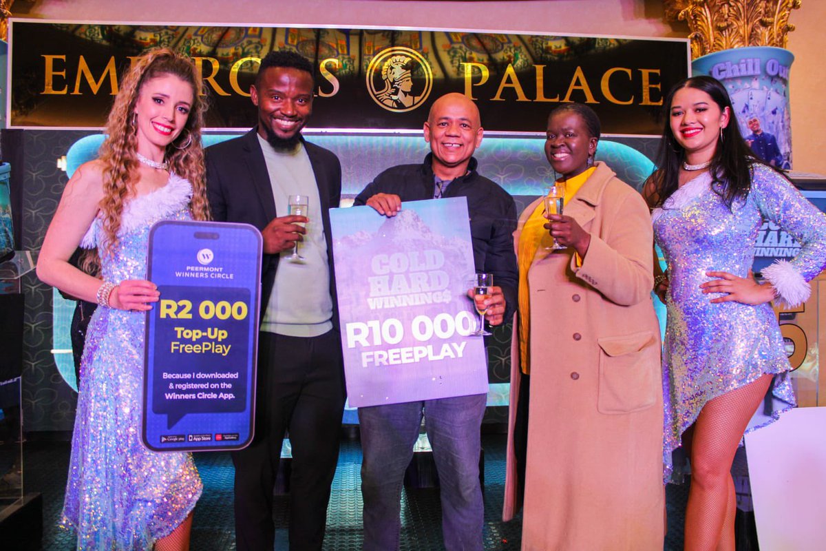EmperorsPalace's tweet image. Congratulations to all our winners in last night’s Cold Hard Winnings Car Draw at #ThePalaceOfDreams! 

One lucky winner drove off in a brand new Kia Picanto – what a night to remember! 
Keep playing with your Winners Circle card… you could be next! 
#ColdHardWinnings #CarDraw