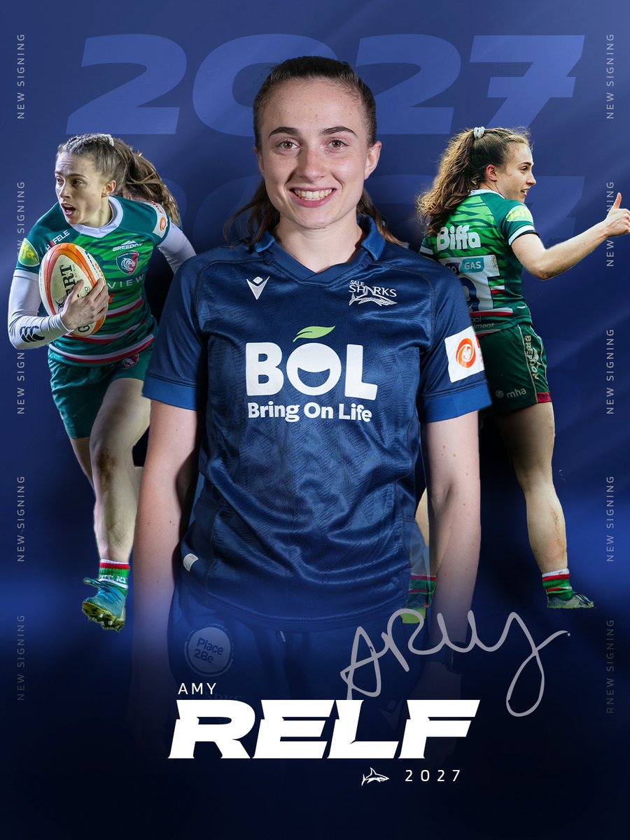 Welcome Amy 🤝

Get all the details of Amy's move North from Leicester Tigers here 👇
loom.ly/c1MISv8

#SharksFamily #WomensRugby