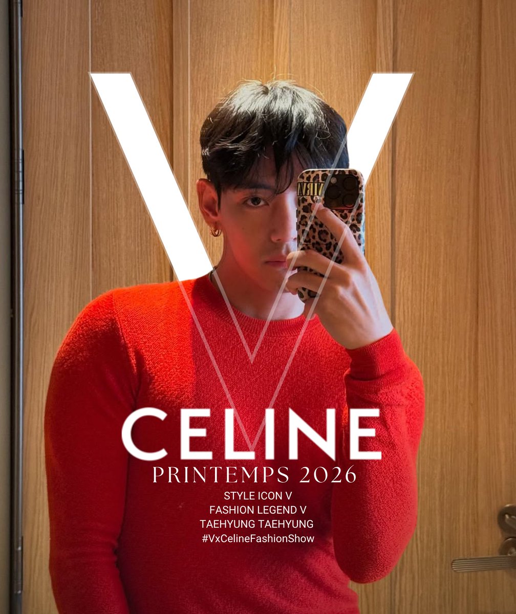 STYLE ICON V
FASHION LEGEND V
TAEHYUNG TAEHYUNG 
#VxCelineFashionShow