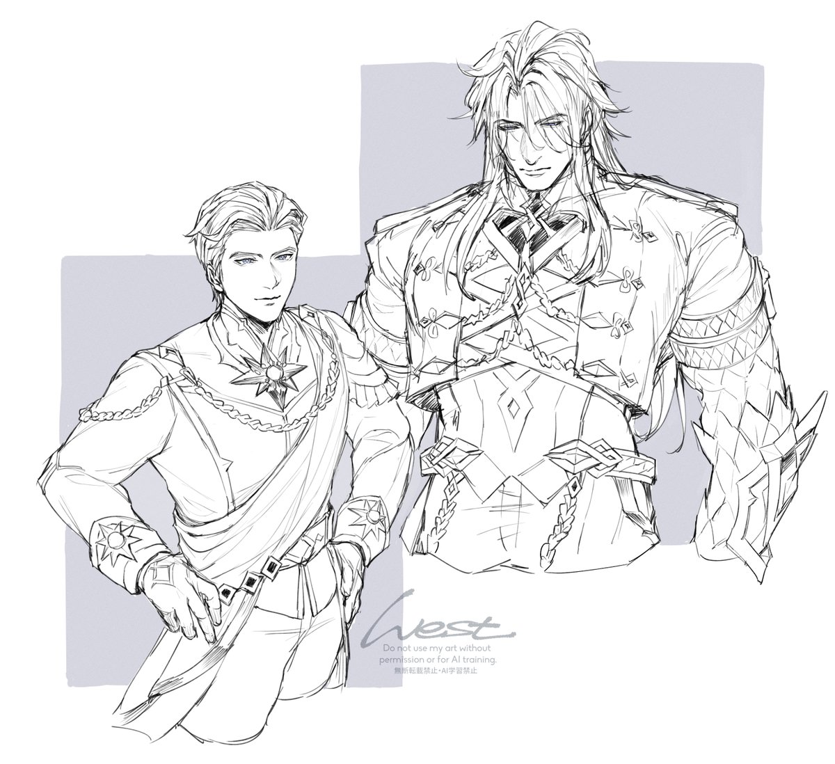 Capitano and Guthred ⚠顔捏造・朽ちてない
没かも供養