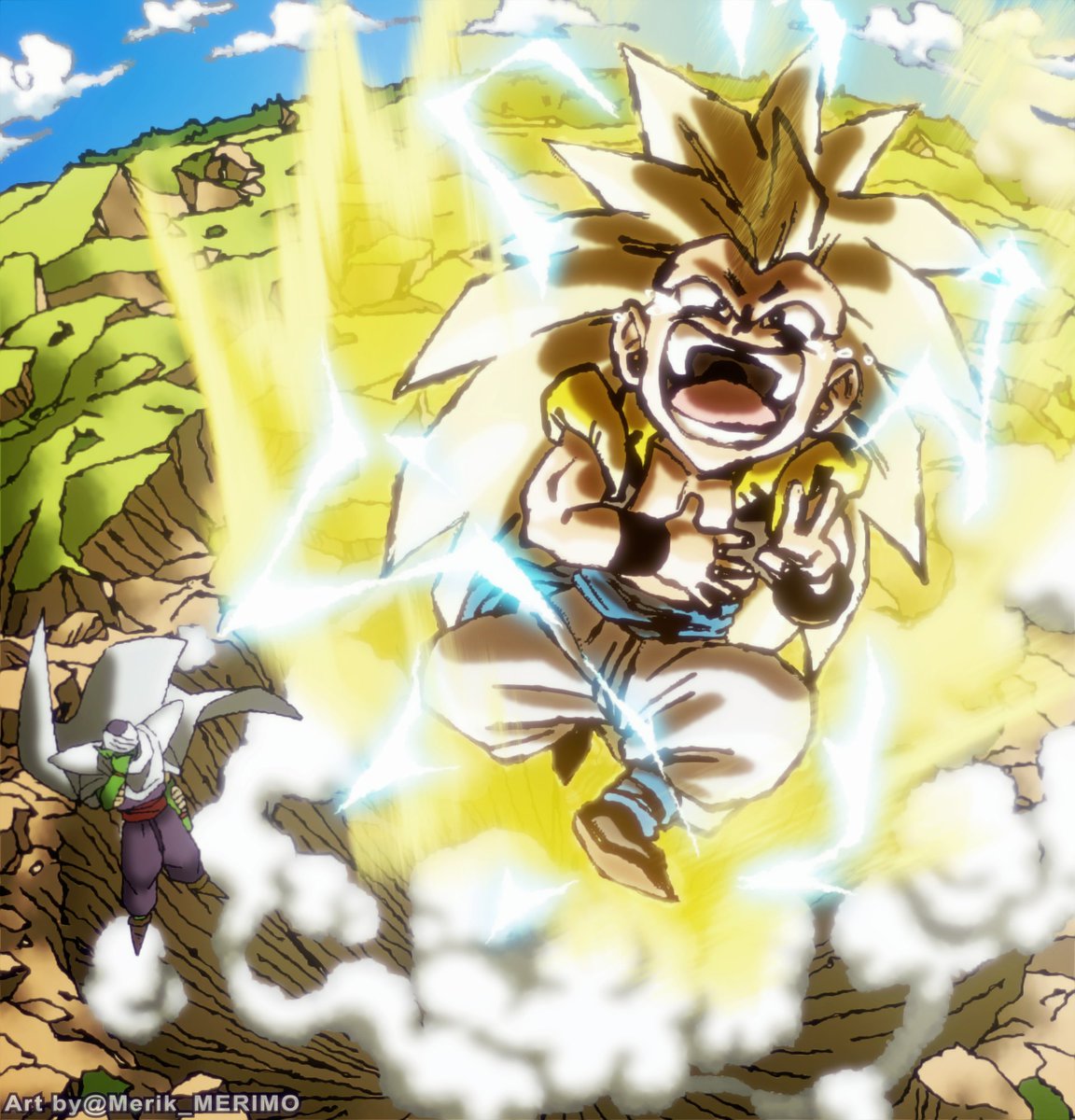 Merik_MERIMO's tweet image. 🥒"why did i participate..."
#piccolo #gotenks