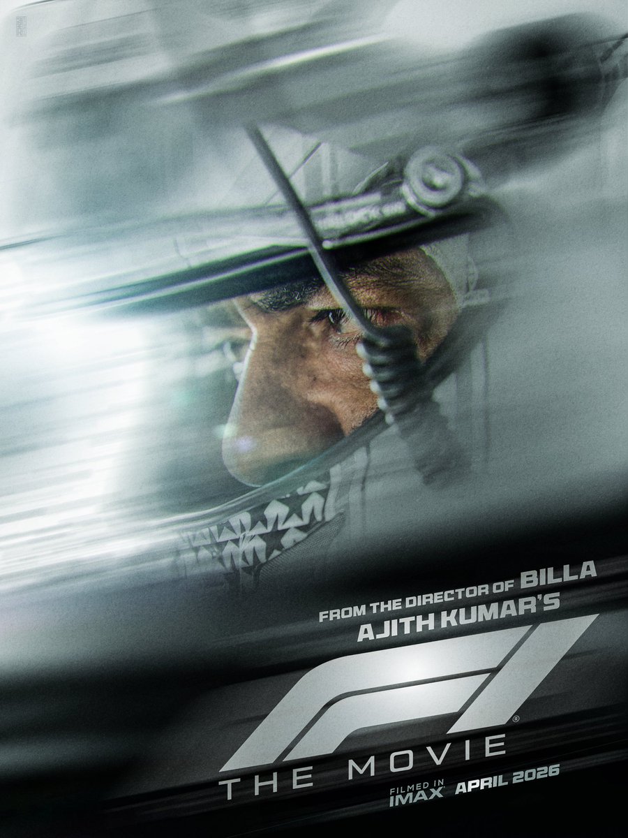 3XK_Studio's tweet image. What IF F1 THE MOVIE By Our AK
@ThalaAjith_FC @Akracingoffl #AjithKumar #AjithKumarRacing #Ajithkumar𓃵 #F1TheMovie #f1ajithkumar #3xk_studios #vidaamuyarchi #Billa #tamil #KollywoodCinima #ajithfans #fanmade