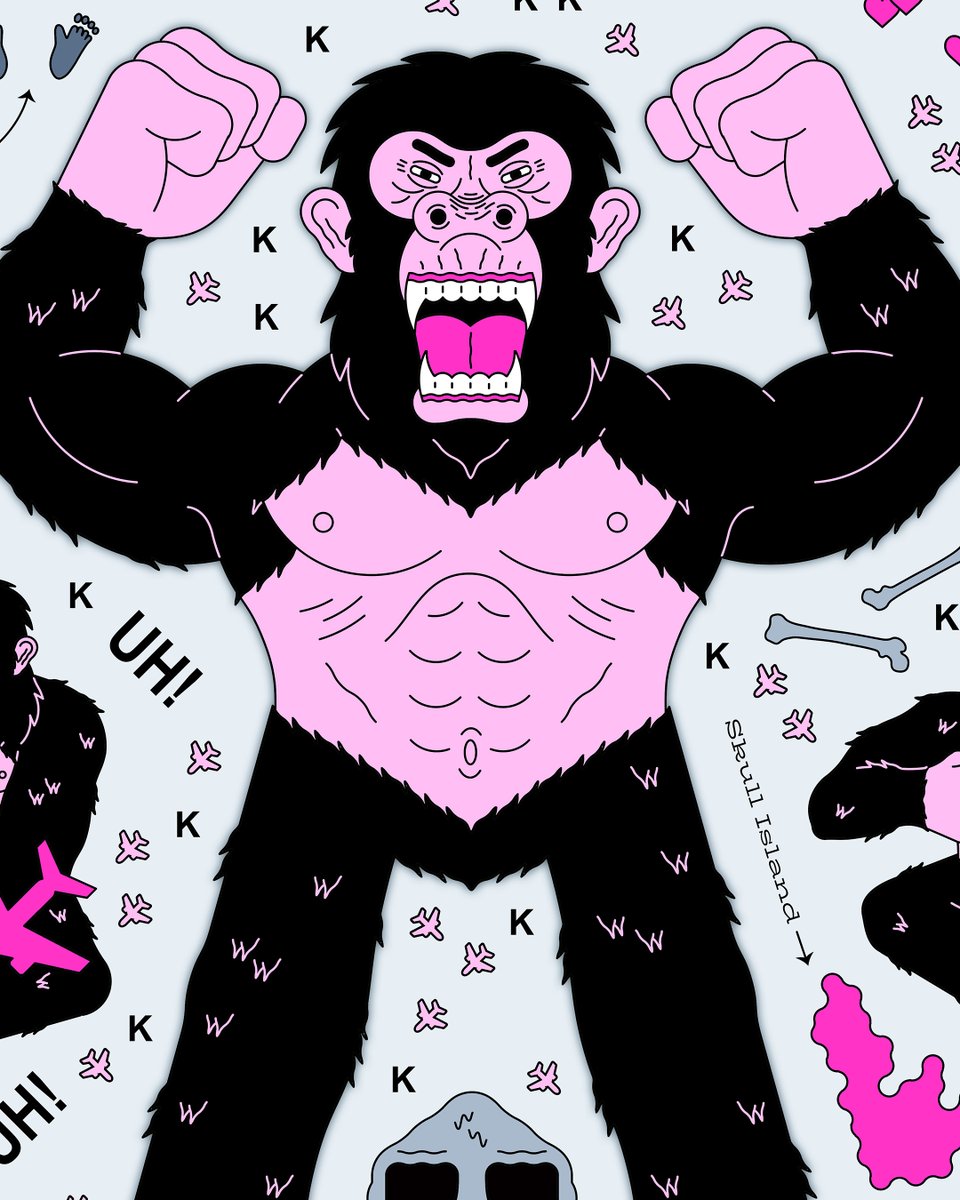 13amStudio's tweet image. New Arrival – King Kong by Filippo Fontana 🇮🇹
✨ Prices start at just £18
🎨 Available from A5-A1
💸 Pay in four with Clearpay or PayPal Credit
🌍 Every purchase supports global artists
🎁 Gift cards also available
Shop now through via the link below:
13amstudio.com/studio/p/filip……