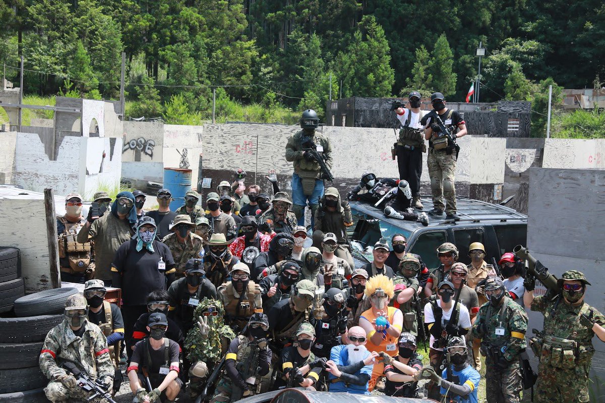 #CZK #ぱみふぃ京都襲来
本日遊んでいただいた皆様ありがとうございました！
CZK様もいつもカッコいい写真ありがとうございます👍
また一緒にサバゲ楽しみましょう☺️