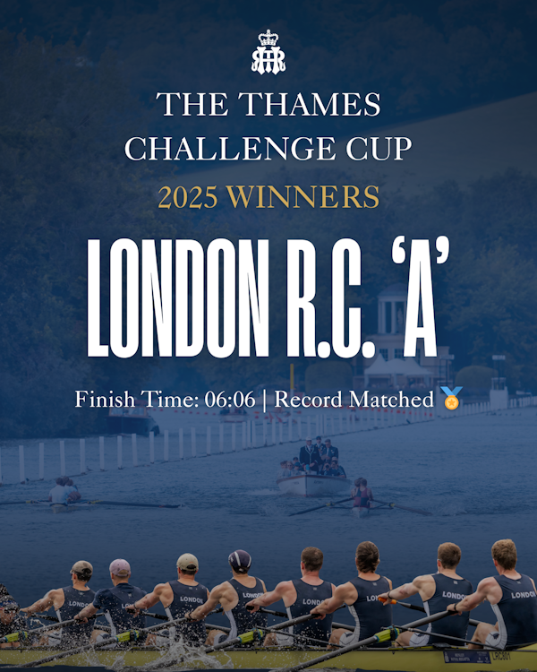 Henley Royal Regatta (@henleyregatta) on Twitter photo Congratulations to London R.C. 'A' for their win in The Thames Challenge Cup at Henley Royal Regatta 2025 π
Well done to all those who competed in this event this year π
πΈ <a href="/allmarkone/">AllMarkOne</a>
#HRR25 #HRR2025 #HenleyRoyalRegatta #Champions Congratulations to London R.C. 'A' for their win in The Thames Challenge Cup at Henley Royal Regatta 2025 π
Well done to all those who competed in this event this year π
πΈ <a href="/allmarkone/">AllMarkOne</a>
#HRR25 #HRR2025 #HenleyRoyalRegatta #Champions