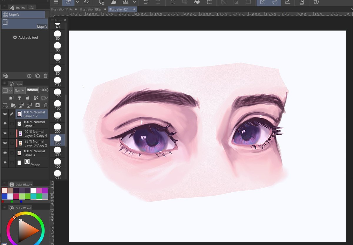 Zrobiłam oczy z jakiegoś chińskiego tutoriala z yt... i tak tak wiem xD z tutoriala to se można ale i tak jestem dumna, że tak pięknie to wygląda