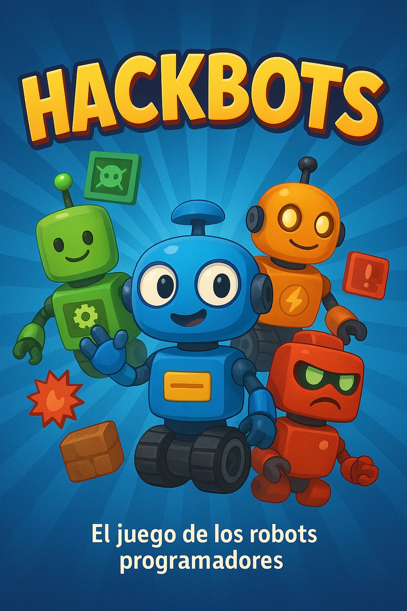 📢 ¡Hola, claustro virtual!

Tras un tiempo de inactividad por motivos laborales y familiares... ¡estoy de vuelta! 🙌

Y no vengo solo: este verano verá la luz Hackbots, un juego de mesa educativo para trabajar el pensamiento computacional desde primaria. 🤖💡

Y ¡Gratis!