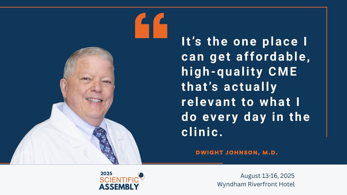 Join your colleagues at the 2025 Scientific Assembly and experience CME that truly makes a difference in your day-to-day practice. Don't miss the chance to learn, connect, and grow with family docs from across the state.

💻 Register today at arkansasafp.org