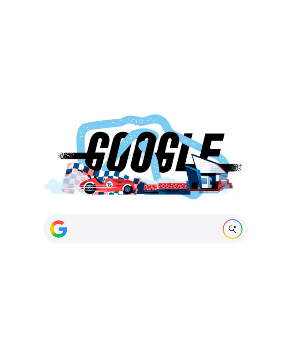 GoogleUK's tweet image. Today’s #GoogleDoodle celebrates the legendary @SilverstoneUK Circuit, home to legendary corners, flat-out straights, and one of the most anticipated race days on the calendar. Good luck to all the teams and drivers hitting the track today!